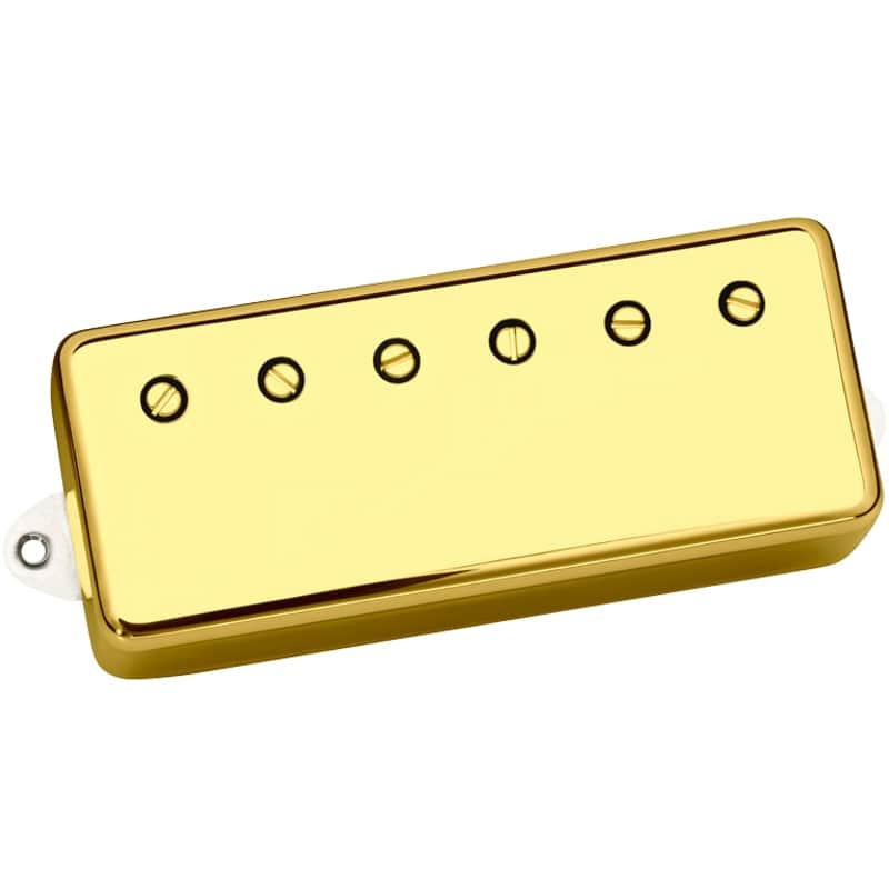 DiMarzio DP242 PG-13 Mini Neck Humbucker Pickup cover- Gold Cover NEW image 1