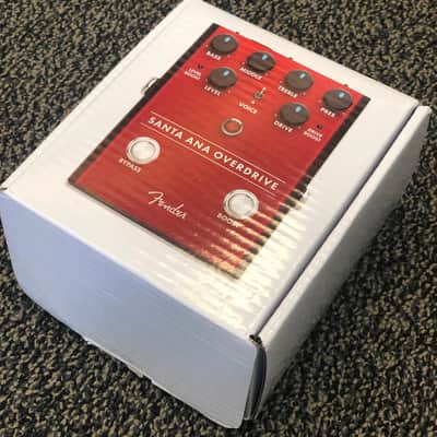 Fender Santa Ana Overdrive 2018 - Present - Red image 4