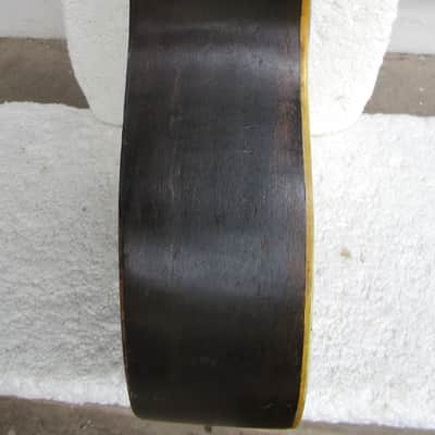 Stella Parlor Guitar, 1900's, Jersey City N.J. Restored, "Bluesmobile", Case image 11