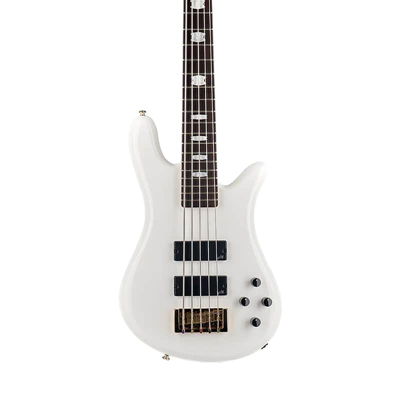 Spector NS Icon 5 Bolt-On - White Gloss image 1
