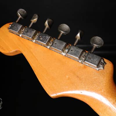 1954 / 1955 Fender Stratocaster with Maple Fretboard Blonde Refin image 22