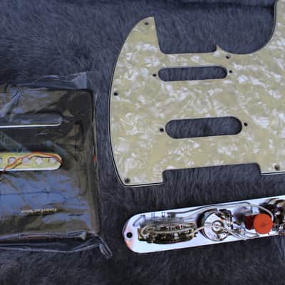 1997 Fender Telecaster Plus V2 USA Deluxe American Tri-Burst w/ Lollar Imperial Pickups & Original Lace Sensor Pickups/Electronics plus TKL Hardshell Case image 10