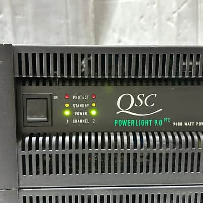 QSC Powerlight 9.0 Pfc Power amplifier 9000W #218-223 (One) (TRUEHEARTSOUND) image 7