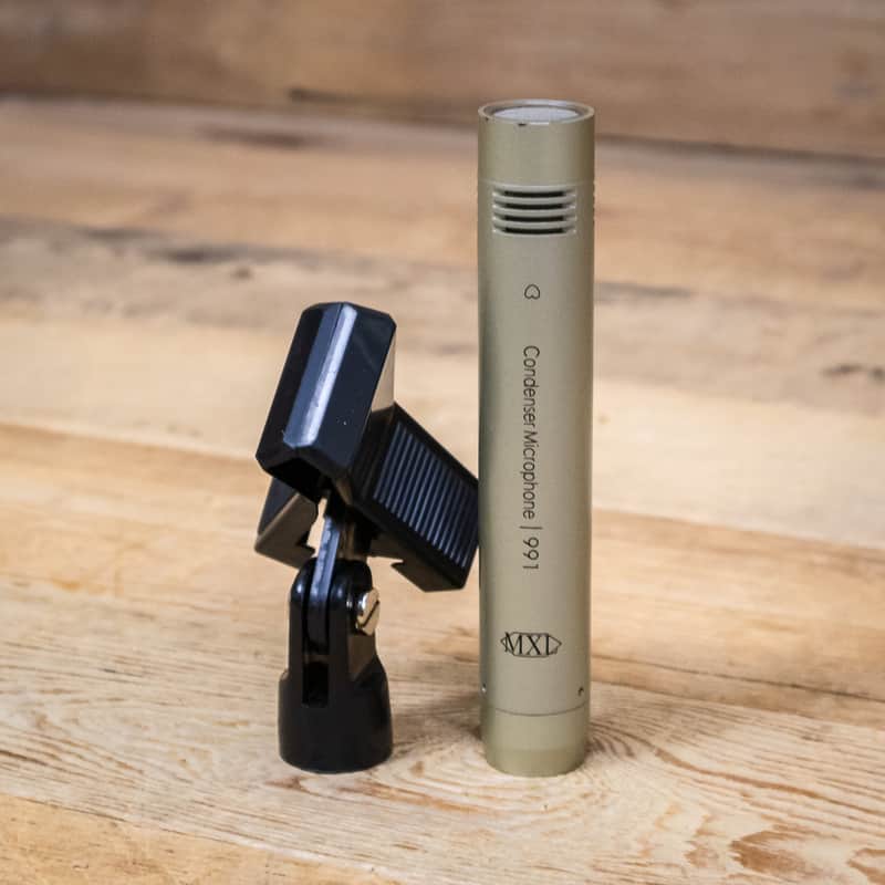 MXL 991 Small Diaphragm Condenser Microphone with Clip Voice Vocal Mic U283296 image 1