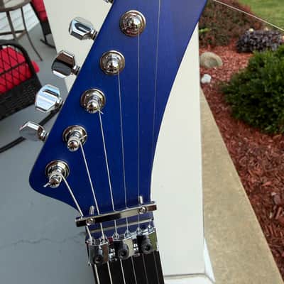 EVH 5150 Deluxe Poplar Burl Aqua Burst image 6