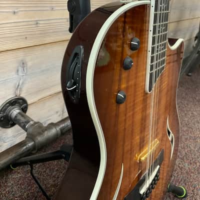 Taylor T5C2-12 Custom Koa 12-String 2008 - 2013 - Koa Shaded Edgeburst image 4