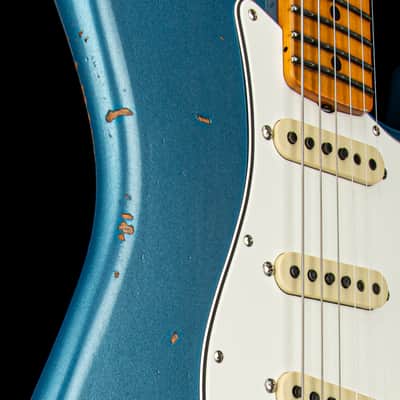 Fender Custom Shop Limited Edition Custom '68 Stratocaster Relic w/ Closet Classic Hardware - Aged Lake Placid Blue #79465 image 10