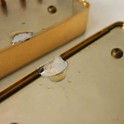 AGED Relic Humbucker PAF pickups GOLD PLATED 1958 1959 1960 Vintage P.A.F. LP SG 50s image 10