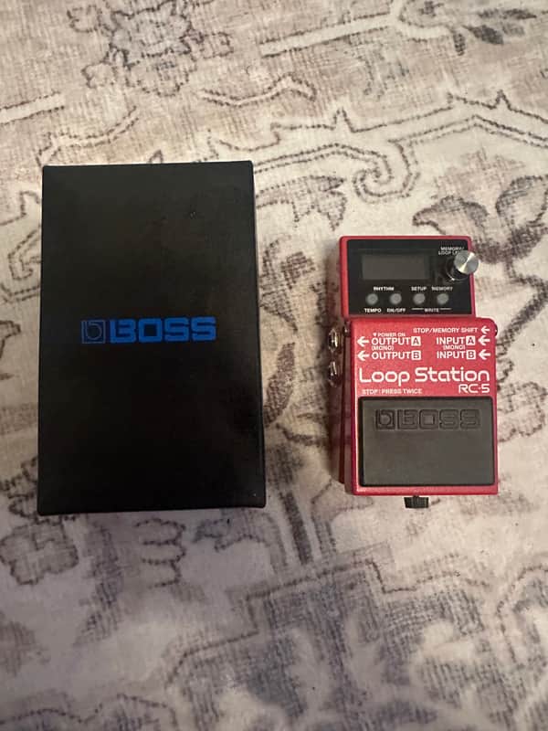Boss RC-5 Loop Station 2020 - Present - Red image 1