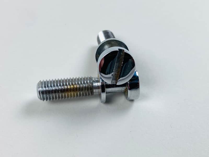 Gibson Tailpiece Posts: Mungo and a screwdriver? 70s Chrome image 1