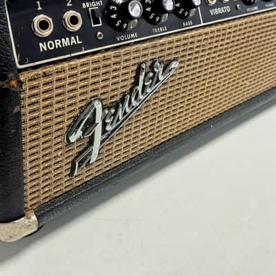 1966 Fender Bandmaster 40-Watt Head *FULLY RESTORED VINTAGE BLACKFACE AMP* image 2