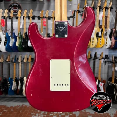 Fender Custom Shop 70 Stratocaster Aged Firemist Red Relic 2020 image 8