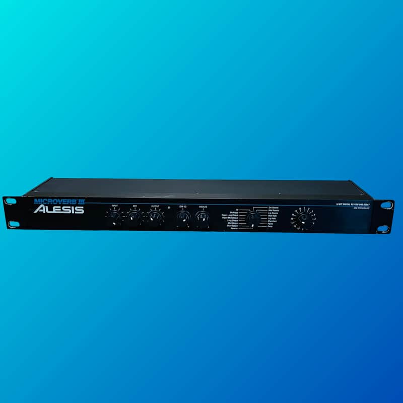 Alesis MicroVerb III 16-Bit Digital Reverb and Delay