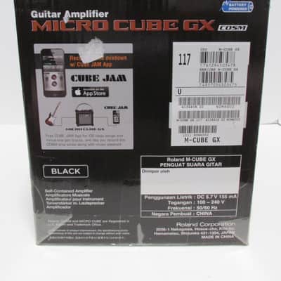 2020 Roland Micro Cube GX Black Brand New In Box!!! image 3