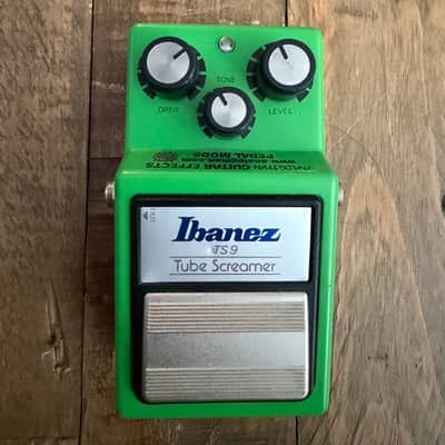 Ibanez TS9 Tube Screamer with Analogman Mod Green | Reverb