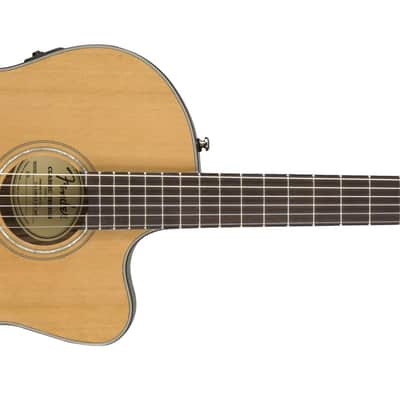 FENDER - CN-140SCE Nylon Thinline Walnut Fingerboard Natural w/Case - 0970264321 image 1