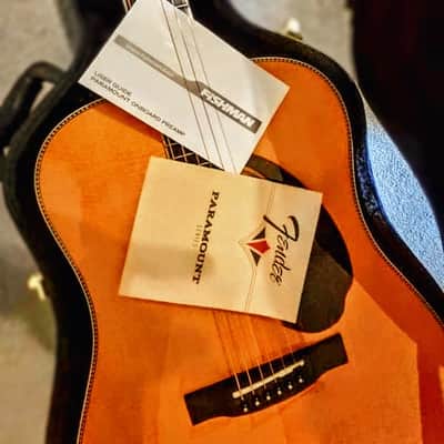 Fender Paramount PM-1 Deluxe Natural 2016 - Natural image 16