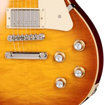 Epiphone Inspired by Gibson Custom 1960 Les Paul Standard Reissue - Iced Tea Burst w/ Case image 3