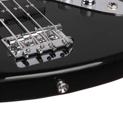 Glarry Electric Bass Guitar  w/20W Amplifier Black image 7