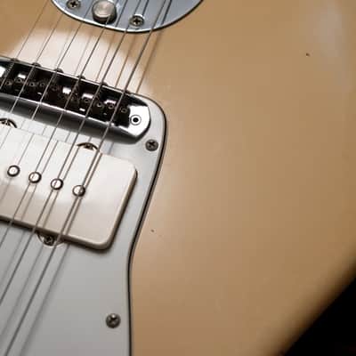 2000 Yamano Fender American Vintage '62 Jazzmaster, Matching Headstock, 100% original, Japan Exclusive, Shell Pink, OHSC, AVRI image 9