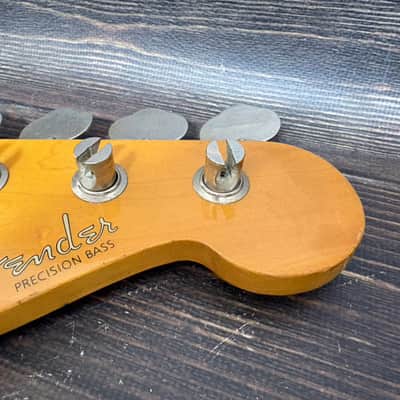 1991 Fender Japan PB-62 Jazz Bass Neck Fujigen Made in Japan as is image 3