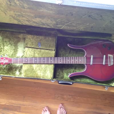 Danelectro Longhorn bass VI 1968 Coral Baritone image 8