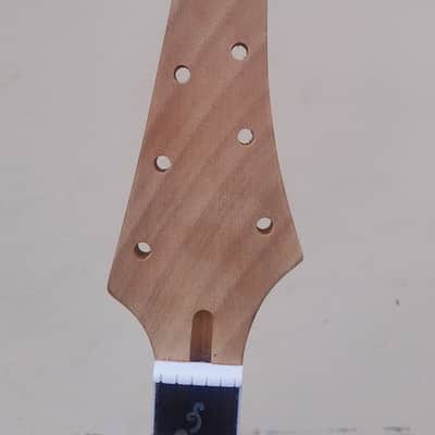 Christopher Scott Iceman figured flame maple solid top , Mahogany , unfinished guitar unfinished body , unfinished guitar DIY image 7