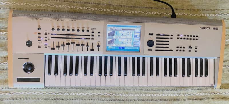 Korg KRONOS 2 Titanium 61-Key Digital Synthesizer Workstation | Reverb