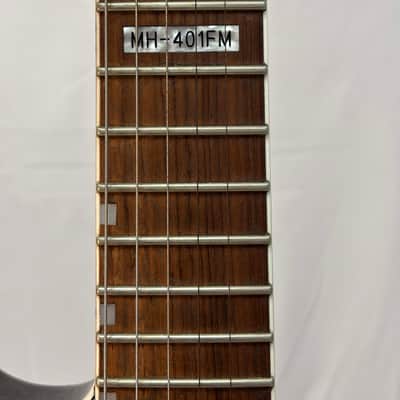 ESP LTD MH-401 B FM Electric Guitar 2015 - 2017 - See Thru Black Sunburst image 8