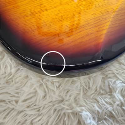 Tagima TW61 Offset Electric Guitar w/P90s, Sunburst Finish - B-stock - Jazz Mstr image 7