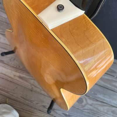 National Hollow Jazz Guitar Model 1120 mid 1950s - Natural Gloss image 9