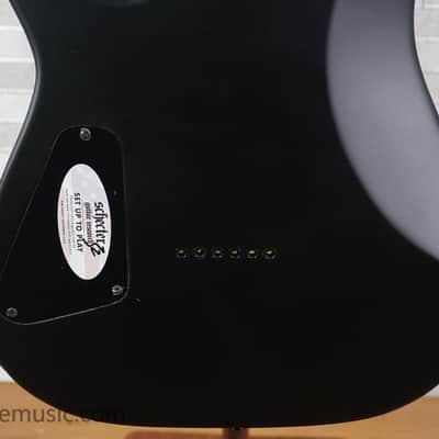 Schecter Damien-6 - Satin Black image 11