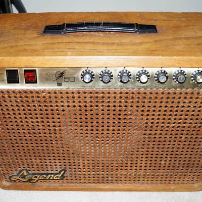Legend Rock'n'Roll 50 Series 2 50W 1979 Brown Basket Wicker Weave Boogie Clone image 1