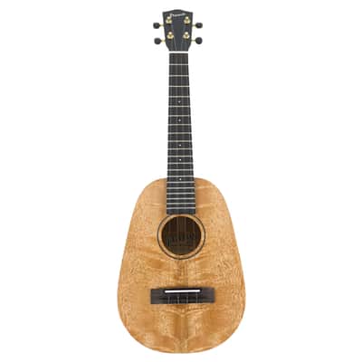 Pono MGTDP Deluxe Solid Mango Pineapple Tenor Ukulele image 4