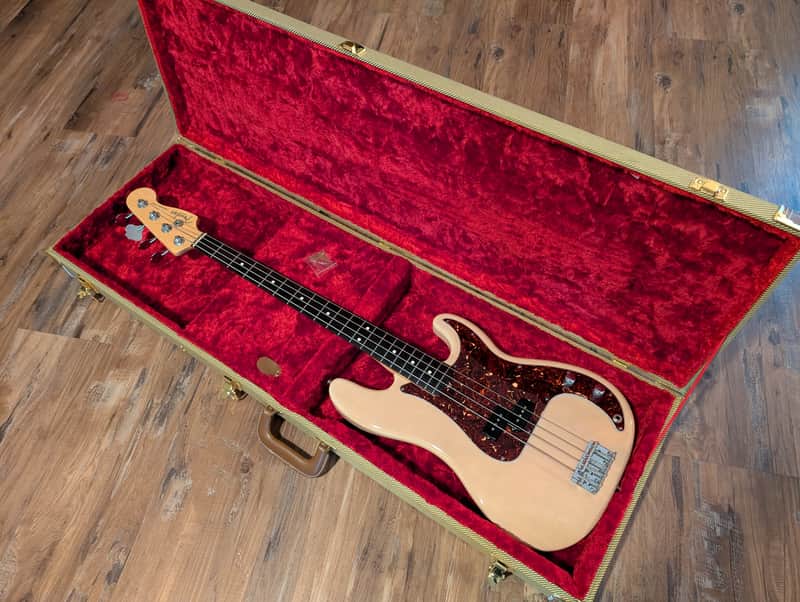 Fender P-Bass Research & Development Precision Bass 2008 Blonde UNICORN Spruce Cap! image 1
