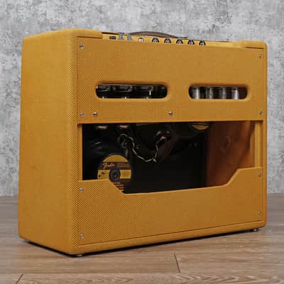 Fender '57 Custom Twin-Amp 2-Channel 40-Watt 2x12" MOD 5E8A Lacquered Tweed image 6