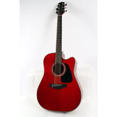Takamine G Series GD30CE Dreadnought Cutaway Acoustic-Electric Guitar Regular Wine Red image 1