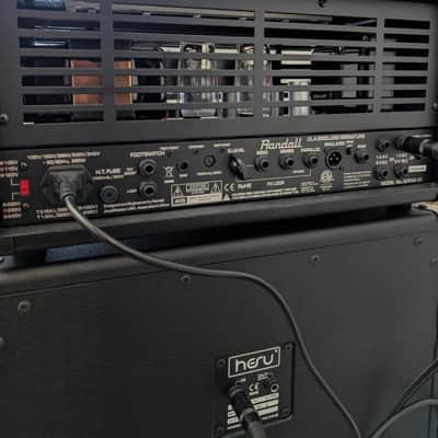 Randall Satan 50 Ola Englund Signature 2-Channel 50-Watt Tube Guitar Amp Head 2010s - Black image 4