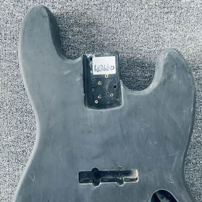 Black 4 String J Jazz Bass Style Body image 7