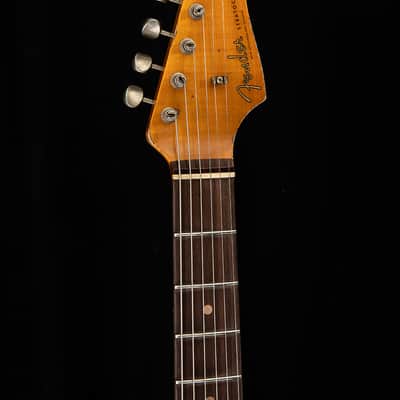 Fender Custom Shop 1960 Dual Mag II Stratocaster Super Heavy Relic Aged Seafoam Green LTD image 15