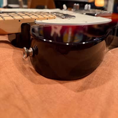 Fender American Performer Telecaster Hum with Maple Fretboard 2018 - Present - 3-Tone Sunburst image 7