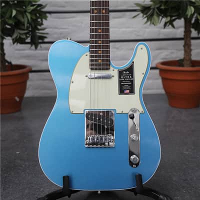 FENDER American Ultra Luxe '60s Tele Custom RW Lake Placid Blue image 1