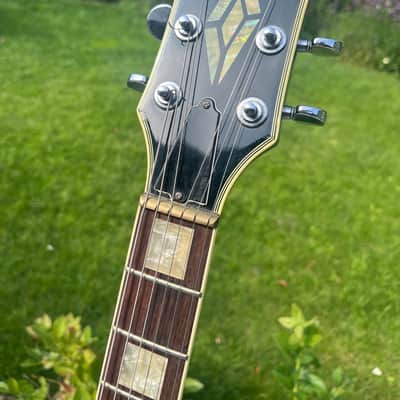 Vintage Black Beauty LP John Sykes Signature Fresher FL550 Greco K*ller? Made in Japan, 1984. image 4