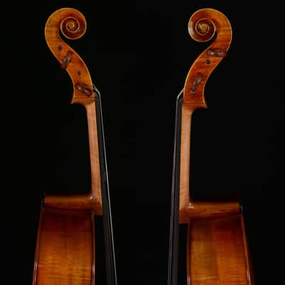 Finely Hand Made 4/4 Cello Montagnan Cello European Wood Hard Case No.W-028 image 4