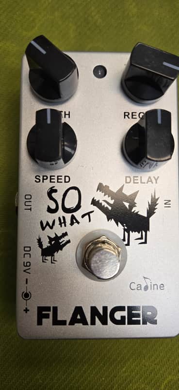 Caline CP-66 So What Flanger Guitar Effect Pedal True Bypass image 1