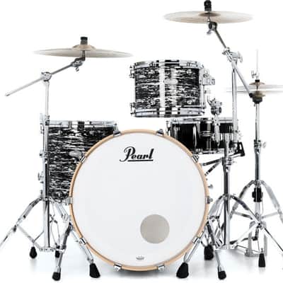 Pearl Music City Custom Reference One 3-piece Shell Pack - Black Oyster Glitter image 2