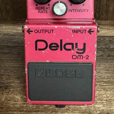 Boss DM-2 Delay (Black Label) 1981 - 1984 - Pink image 1