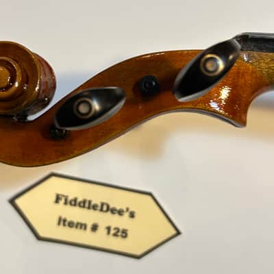 Vintage 4/4 violin - unlabeled - believed to be German - 1925-1930 image 10