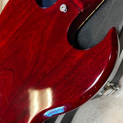 1976 Gibson SG Standard Cherry red with case image 8