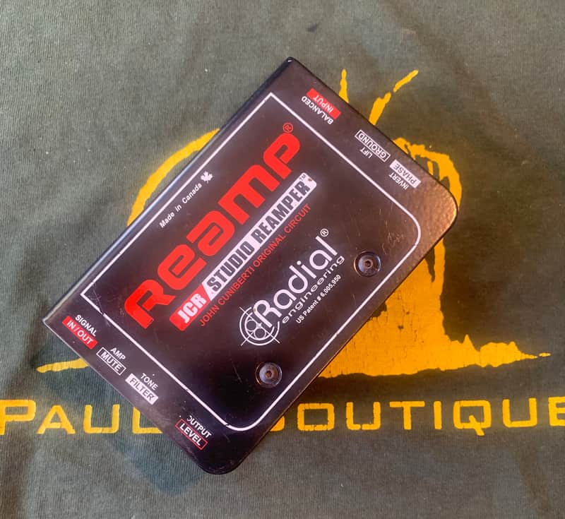 Radial Reamp JCR Studio Reamper 2010s - Black image 1